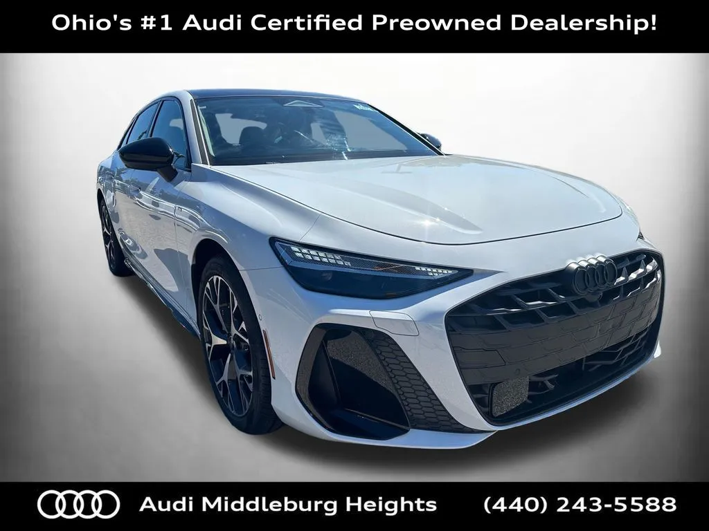 White 2026 Audi A6 Premium Plus for sale in Middleburg Heights, OH