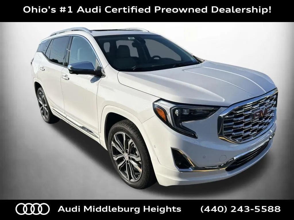 White 2020 GMC Terrain Denali for sale in Middleburg Heights, OH