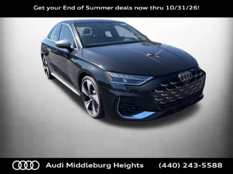 Black 2026 Audi S3 2.0T for sale in Middleburg Heights, OH