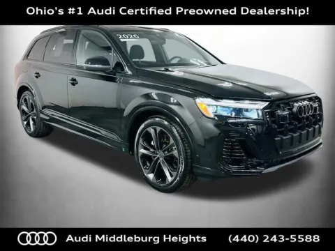 Black 2026 Audi Q7 55 Premium Plus for sale in Middleburg Heights, OH