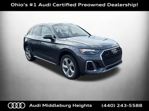 Gray 2023 Audi Q5 45 S line Premium Plus for sale in Middleburg Heights, OH