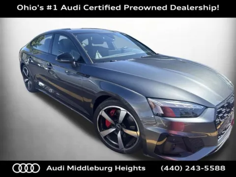Gray 2024 Audi A5 Sportback 45 S line Premium Plus for sale in Middleburg Heights, OH