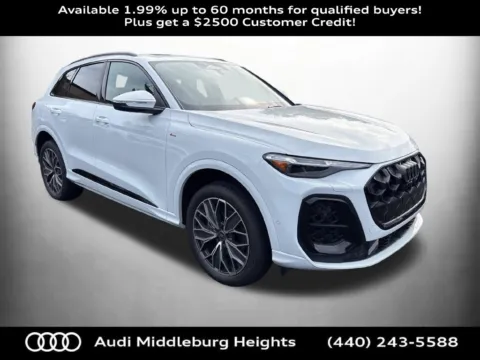 White 2026 Audi Q5 2.0T Premium Plus for sale in Middleburg Heights, OH