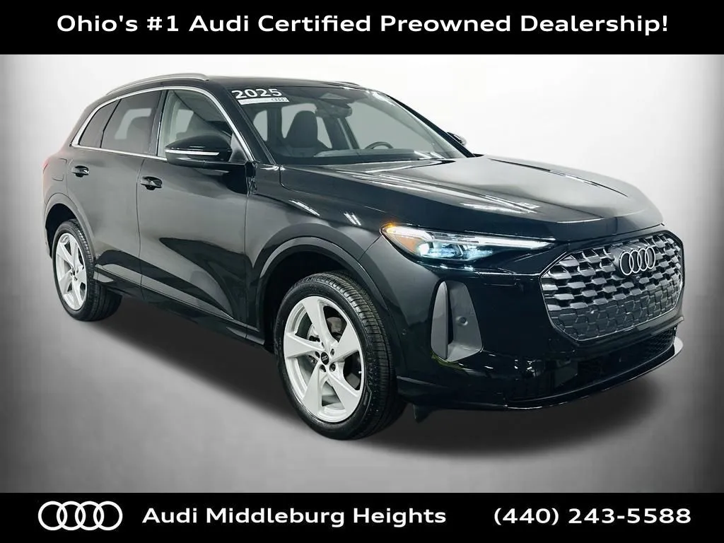 Black 2025 Audi Q5 2.0T Premium Plus for sale in Middleburg Heights, OH