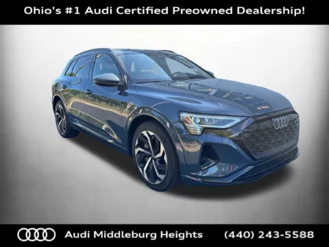 Blue 2024 Audi Q8 e-tron Premium Plus for sale in Middleburg Heights, OH