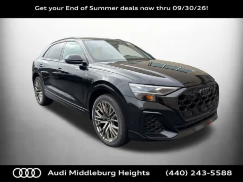 Black 2027 Audi Q8 55 Premium Plus for sale in Middleburg Heights, OH