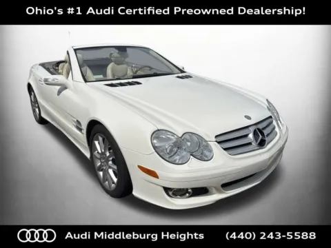 White 2007 Mercedes-Benz SL-Class SL 550 for sale in Middleburg Heights, OH