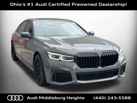 Gray 2021 BMW 7 Series 750i xDrive for sale in Middleburg Heights, OH