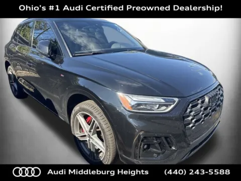 Black 2024 Audi Q5 e 55 Premium Plus for sale in Middleburg Heights, OH