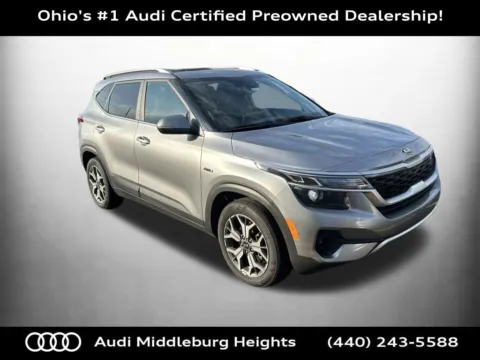 Gray 2021 Kia Seltos EX for sale in Middleburg Heights, OH