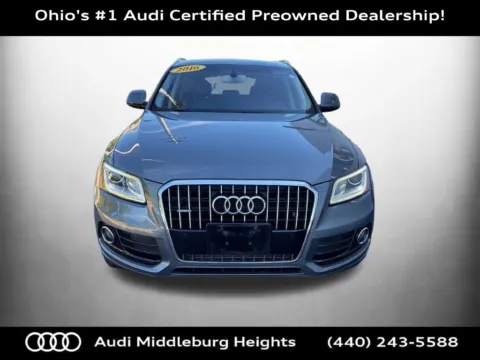 Gray 2016 Audi Q5 2.0T Premium Plus for sale in Middleburg Heights, OH