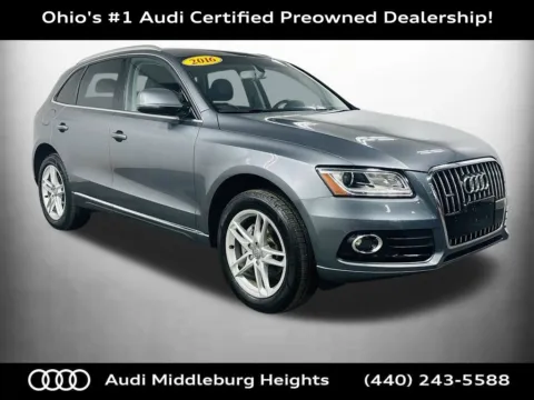 Gray 2016 Audi Q5 2.0T Premium Plus for sale in Middleburg Heights, OH