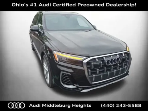 Black 2025 Audi Q7 55 Premium Plus for sale in Middleburg Heights, OH
