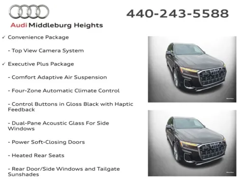 Another view of 2025 Audi Q7 55 Premium Plus for sale in Middleburg Heights, OH at Audi Middleburg Heights