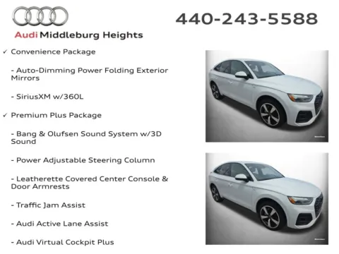 Another view of 2023 Audi Q5 Sportback 45 S line Premium for sale in Middleburg Heights, OH at Audi Middleburg Heights