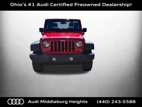 Red 2016 Jeep Wrangler Sport for sale in Middleburg Heights, OH