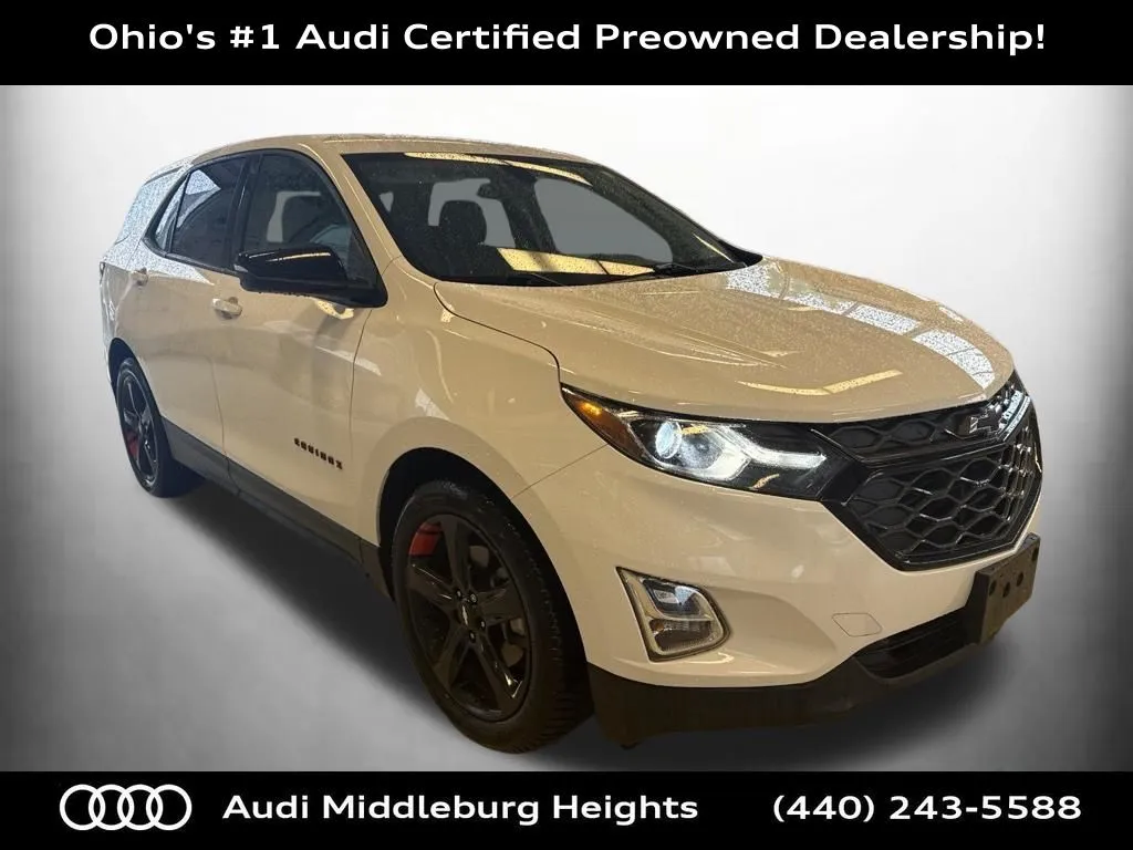 White 2019 Chevrolet Equinox LT for sale in Middleburg Heights, OH
