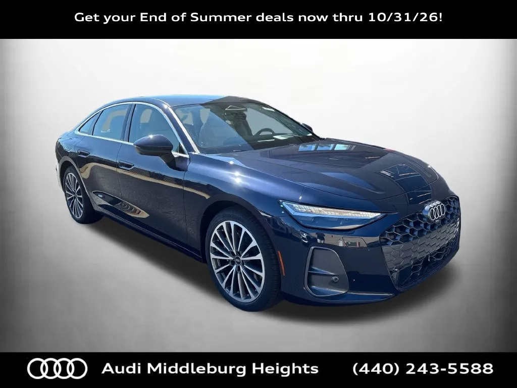 Blue 2026 Audi A6 Premium Plus for sale in Middleburg Heights, OH