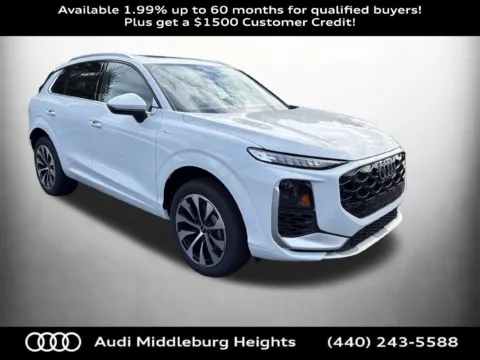 White 2026 Audi Q3 S line for sale in Middleburg Heights, OH
