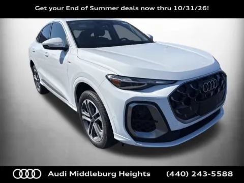 White 2026 Audi Q5 2.0T Premium for sale in Middleburg Heights, OH
