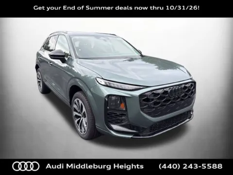 Green 2026 Audi Q3 S line for sale in Middleburg Heights, OH