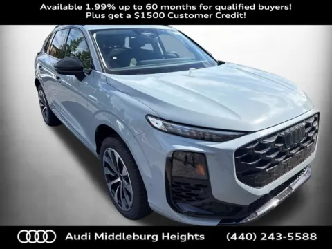 Gray 2026 Audi Q3 S line for sale in Middleburg Heights, OH