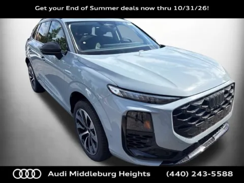 Gray 2026 Audi Q3 S line for sale in Middleburg Heights, OH