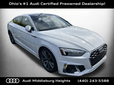 White 2023 Audi A5 Sportback 45 S line Premium Plus for sale in Middleburg Heights, OH