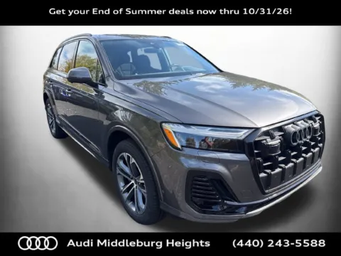 Gray 2026 Audi Q7 45 Premium Plus for sale in Middleburg Heights, OH