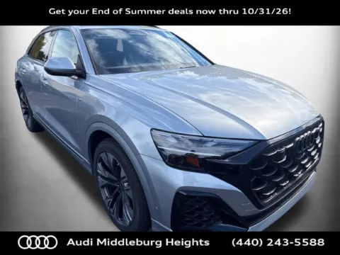 Silver 2027 Audi Q8 55 Premium Plus for sale in Middleburg Heights, OH