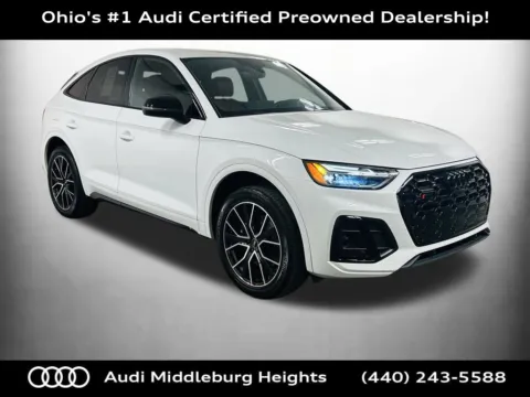 White 2023 Audi SQ5 Sportback Premium Plus for sale in Middleburg Heights, OH