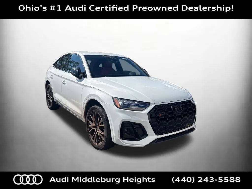 White 2023 Audi SQ5 Sportback Premium Plus for sale in Middleburg Heights, OH