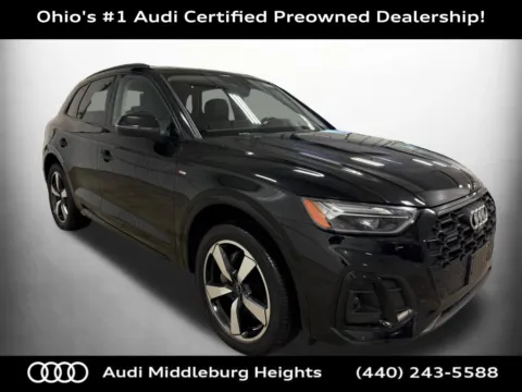 Black 2023 Audi Q5 45 S line Premium Plus for sale in Middleburg Heights, OH