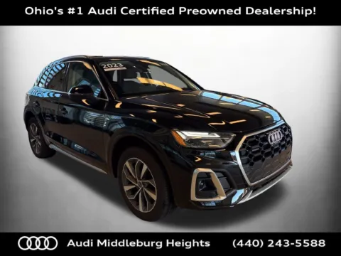 Black 2023 Audi Q5 45 S line Premium Plus for sale in Middleburg Heights, OH