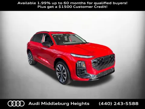 Red 2026 Audi Q3 S line for sale in Middleburg Heights, OH