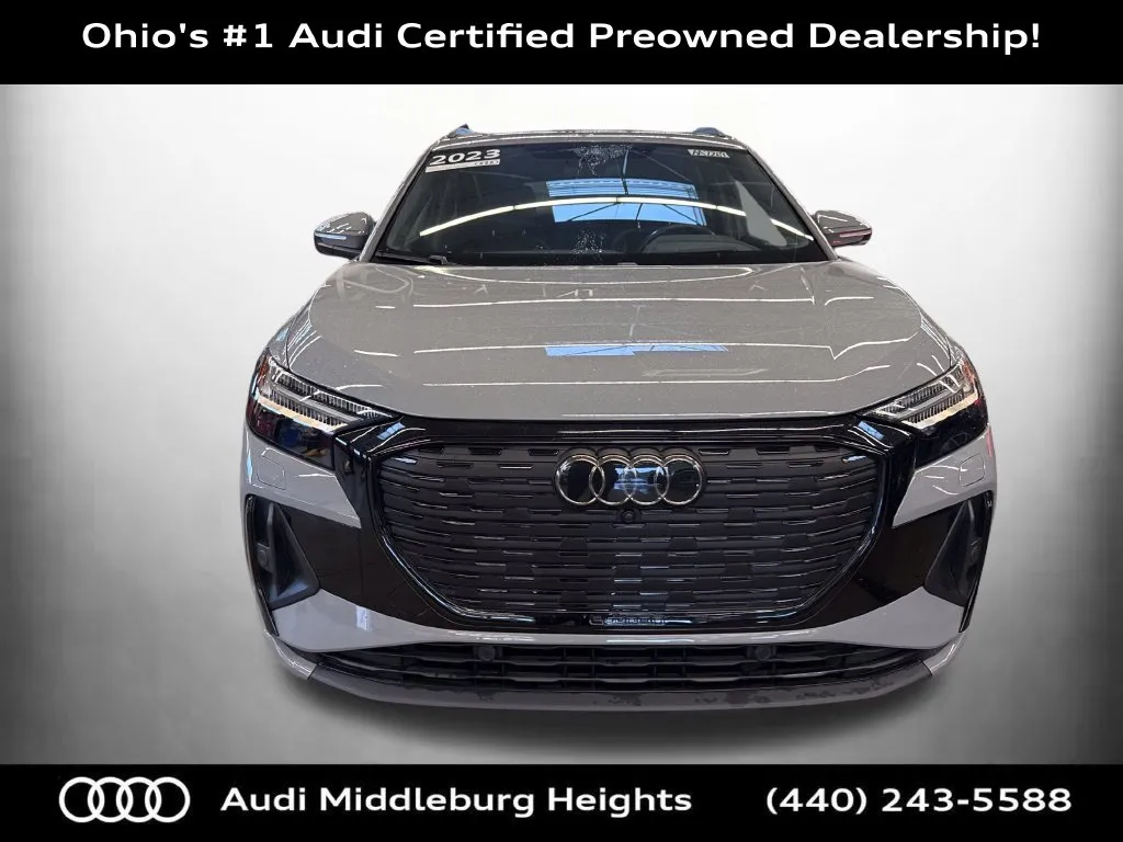 Used 2023 Audi Q4 e-tron Prestige with VIN WA1M2BFZ6PP072314 for sale in Middleburg Heights, OH