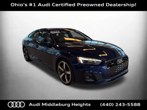 Blue 2025 Audi A5 Sportback 45 S line Premium Plus for sale in Middleburg Heights, OH