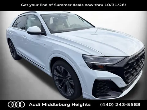 White 2027 Audi Q8 55 Premium Plus for sale in Middleburg Heights, OH