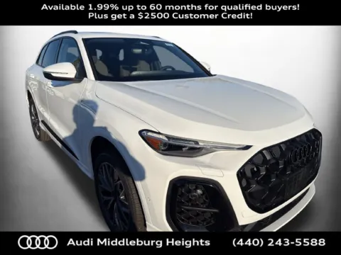 White 2026 Audi Q5 2.0T Premium Plus for sale in Middleburg Heights, OH
