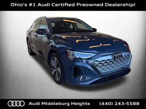 Blue 2024 Audi Q8 e-tron Prestige for sale in Middleburg Heights, OH