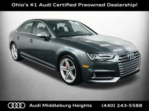 Gray 2018 Audi S4 3.0T Premium Plus for sale in Middleburg Heights, OH