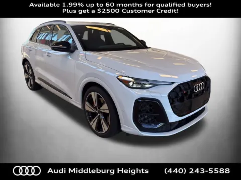 White 2026 Audi SQ5 Premium Plus for sale in Middleburg Heights, OH