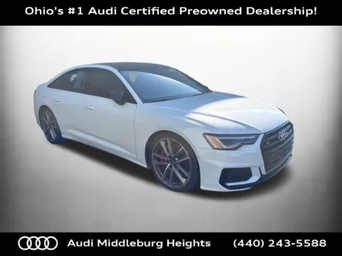White 2021 Audi S6 2.9T Premium Plus for sale in Middleburg Heights, OH