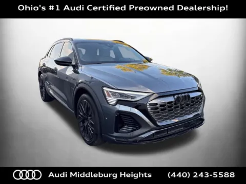 Gray 2024 Audi Q8 e-tron Prestige for sale in Middleburg Heights, OH