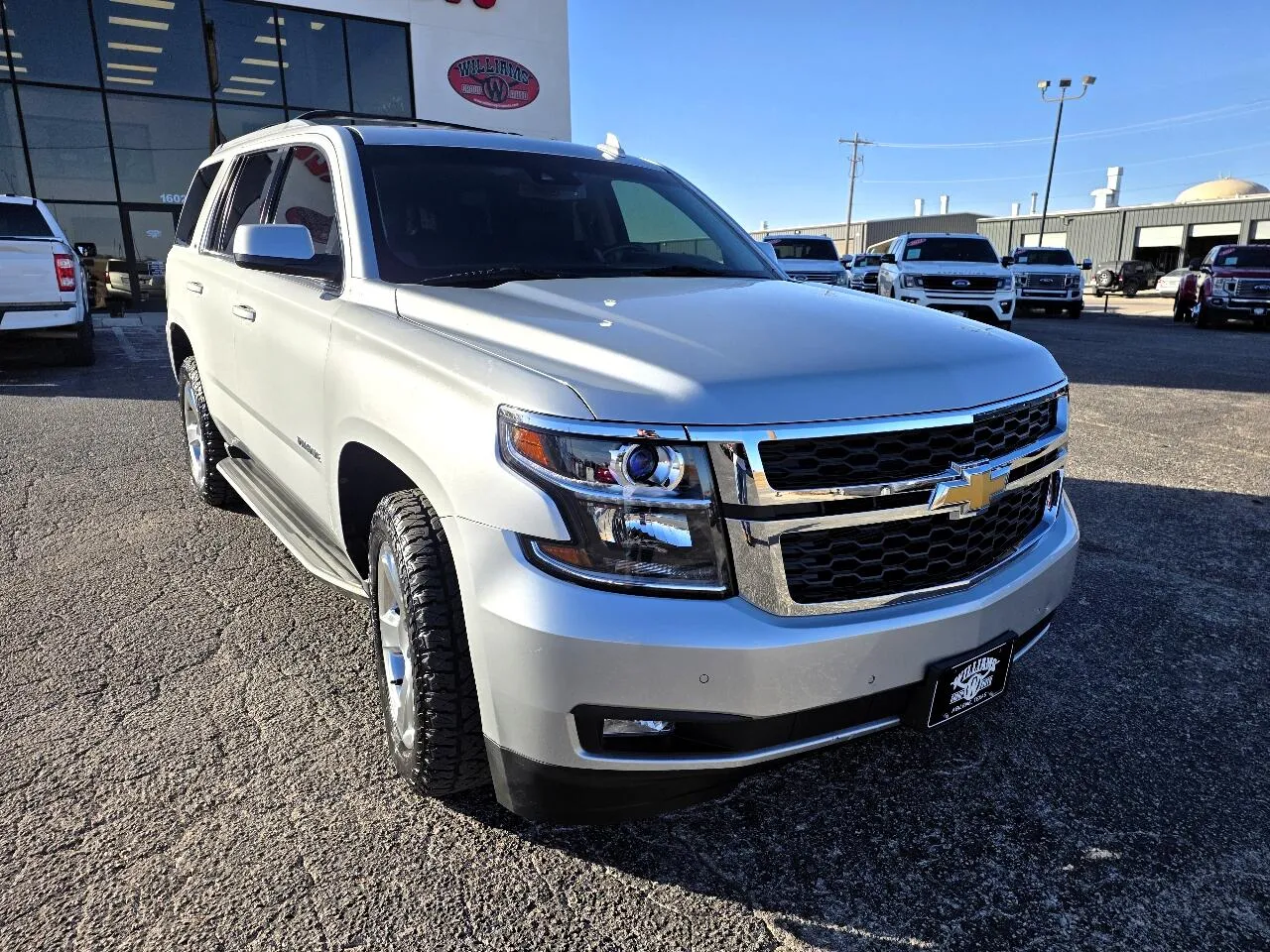 Silver 2016 CHEVROLET TAHOE 1500 LT for sale in Abilene, TX