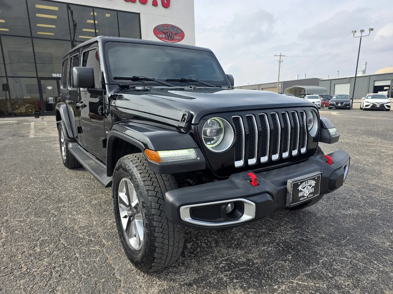 Black 2018 JEEP WRANGLER UNLIMI SAHARA for sale in Abilene, TX