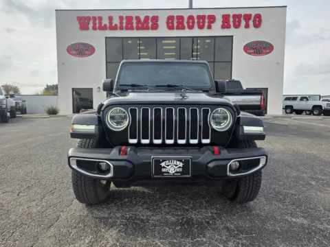Photos of 2018 JEEP WRANGLER UNLIMI SAHARA for sale in Abilene, TX at Williams Group Auto