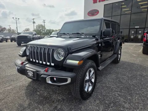 Another view of 2018 JEEP WRANGLER UNLIMI SAHARA for sale in Abilene, TX at Williams Group Auto