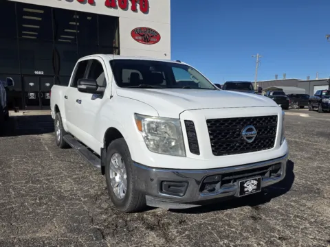 White 2019 NISSAN TITAN SV for sale in Abilene, TX