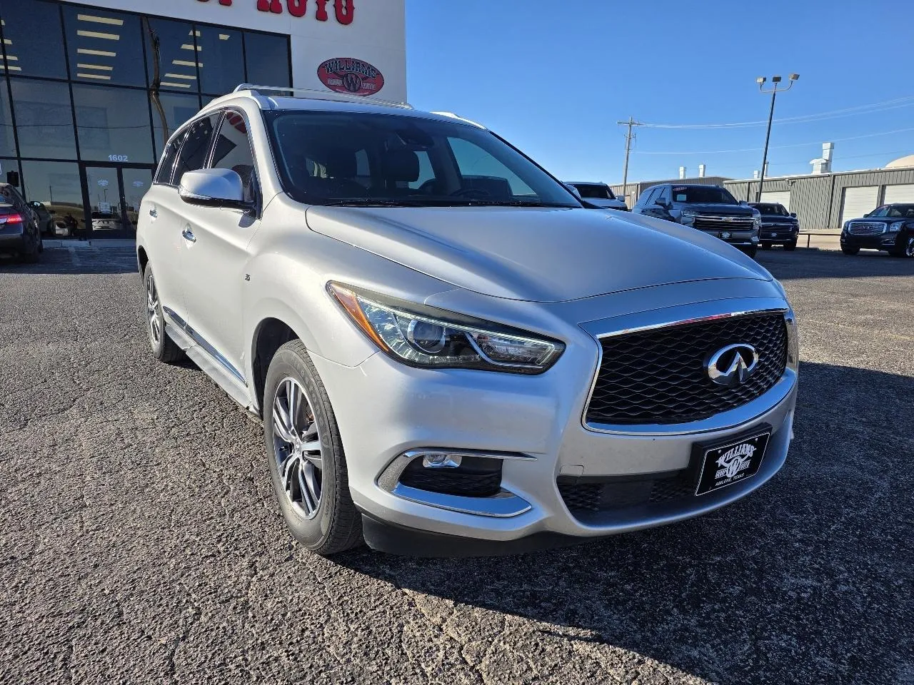 Silver 2019 INFINITI QX60 LUXE for sale in Abilene, TX